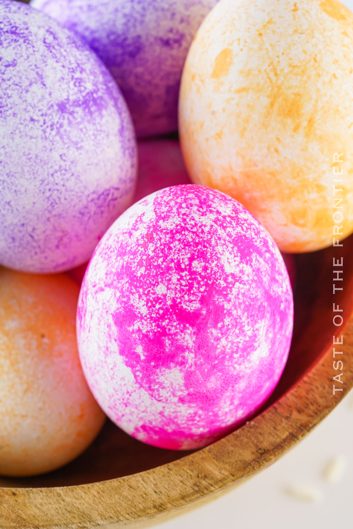 Dye Eggs With Rice