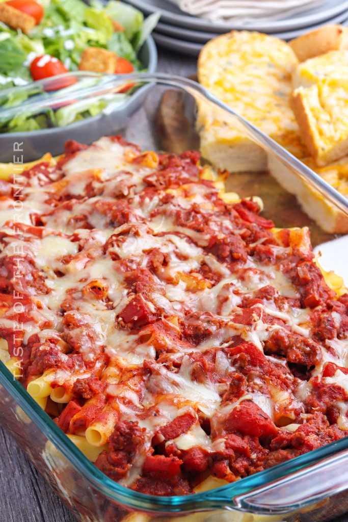 Baked Ziti Taste of the Frontier