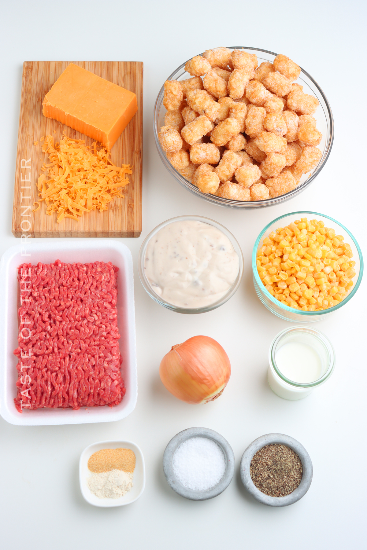 Tater Tot Casserole Ingredients