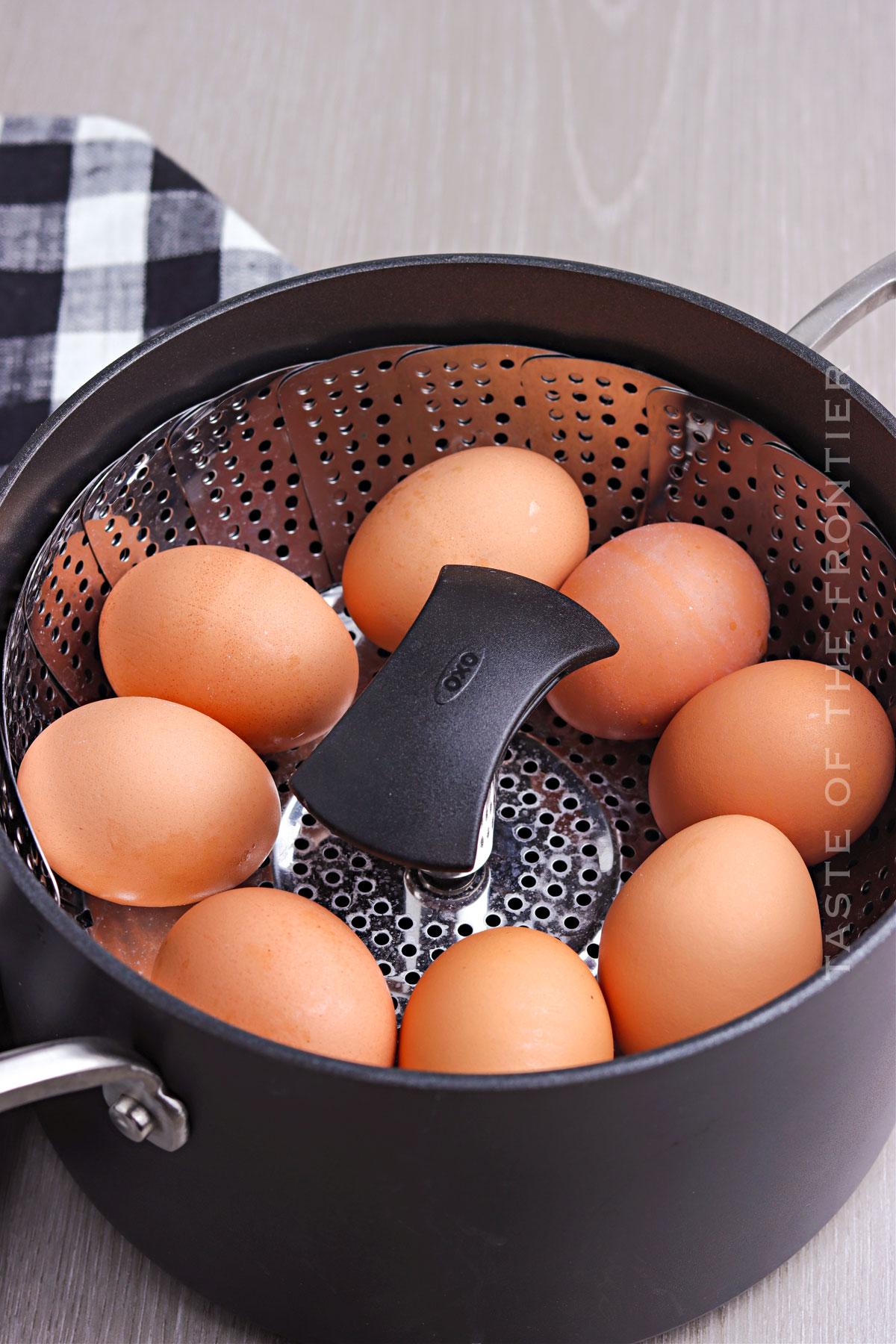eggs in the pot