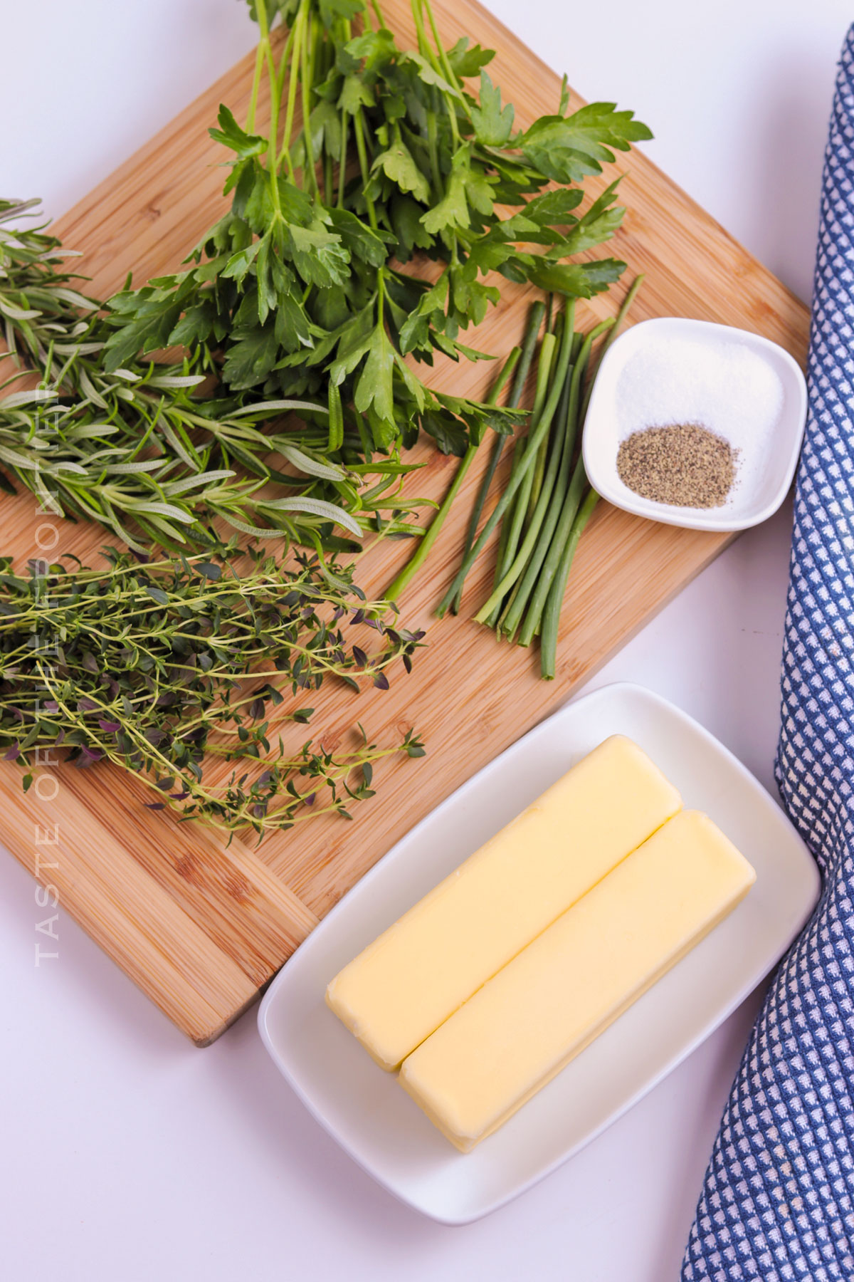 ingredients for Herb Butter