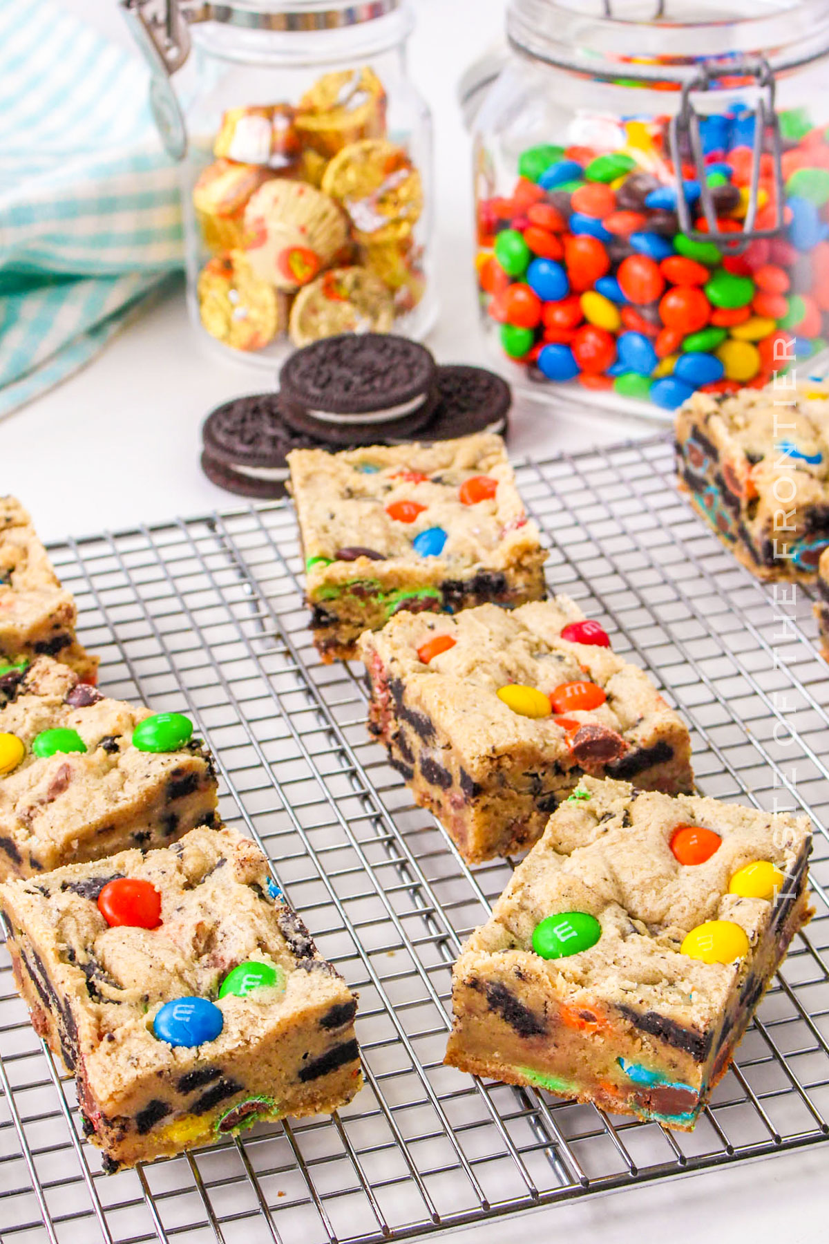 Peanut Butter Cup Cookie Bars