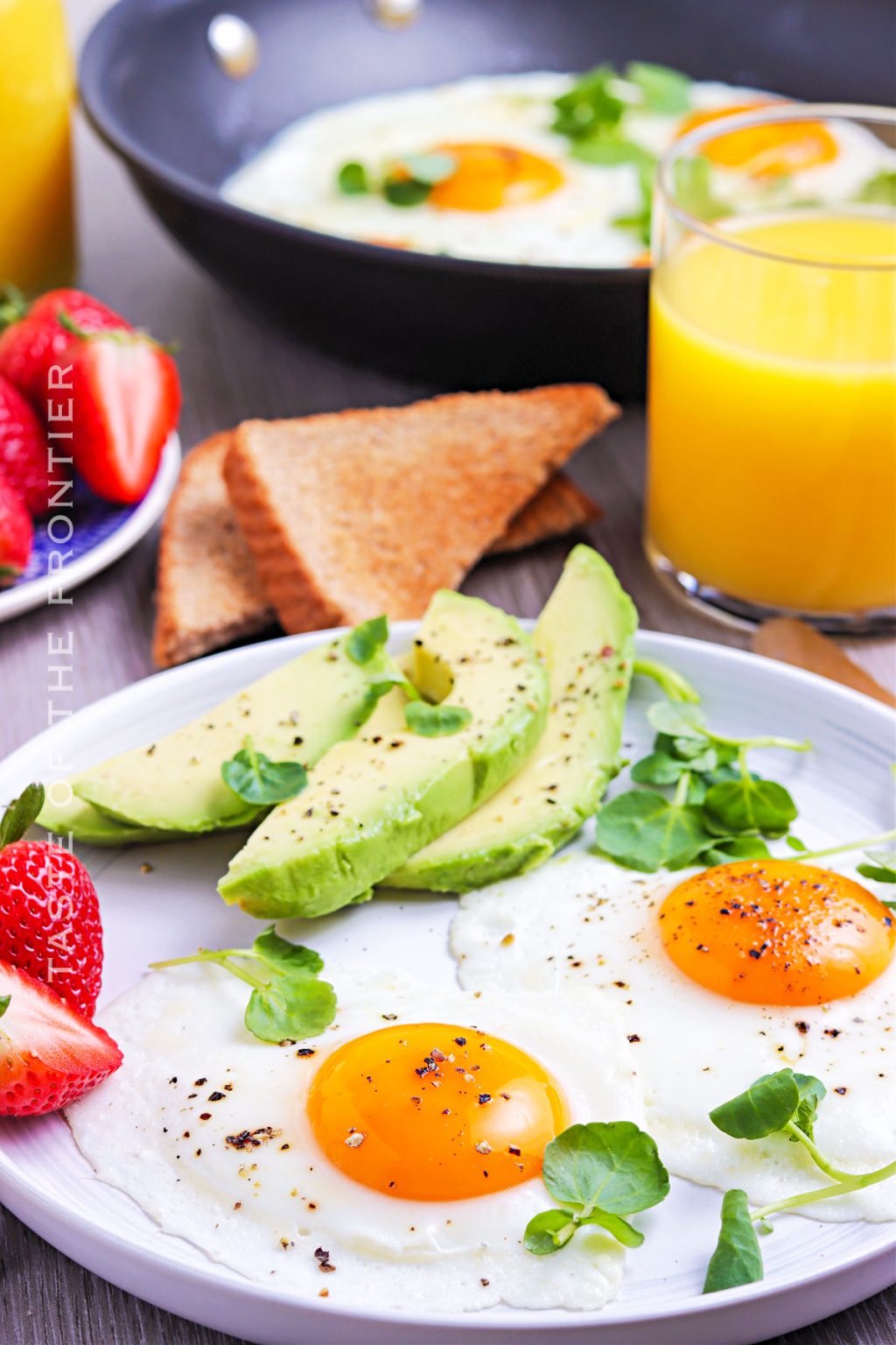 Sunny Side Eggs Taste of the Frontier