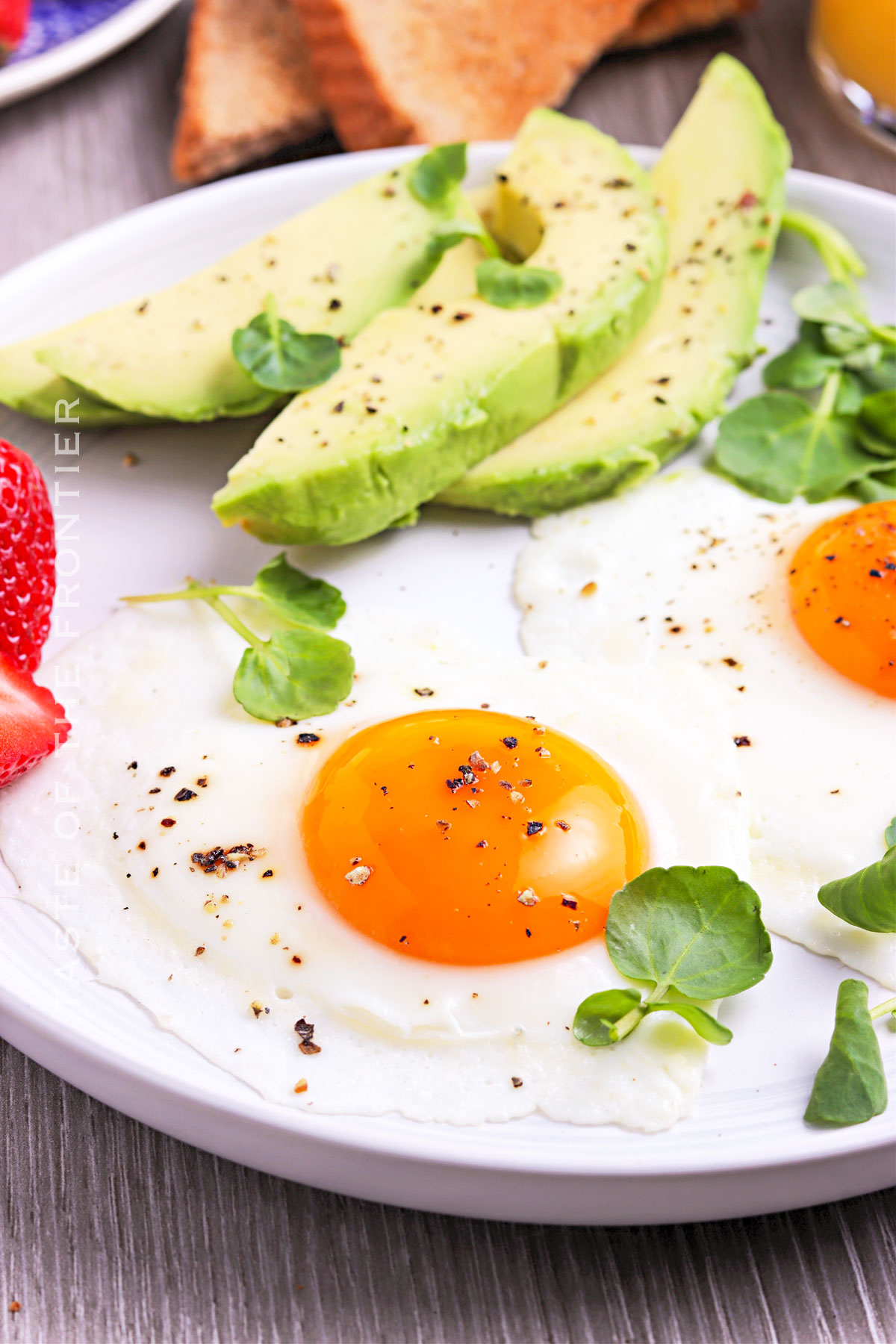 Sunny Side Eggs - Taste of the Frontier