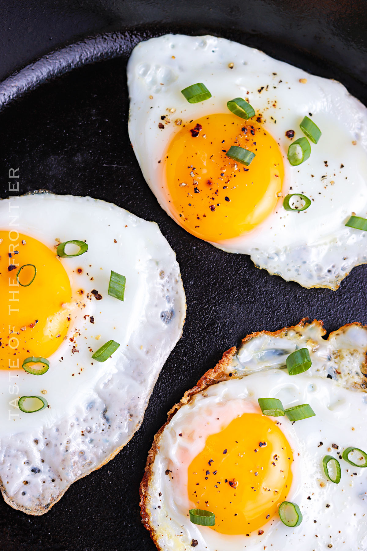 Sunny-Side Up Fried Eggs Recipe