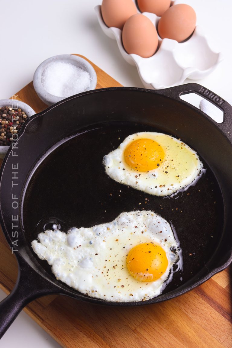 Fried Eggs Taste of the Frontier