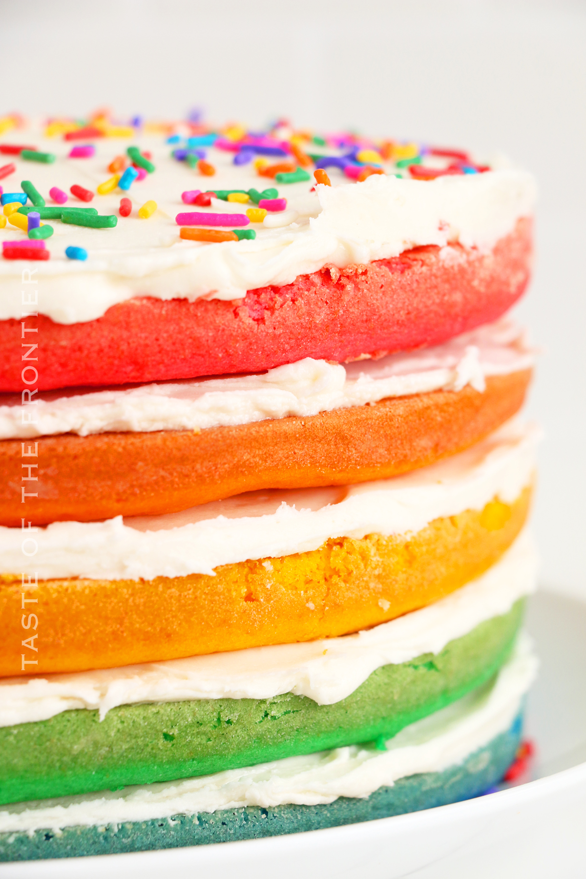 recipe for Rainbow Cake
