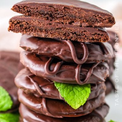 Copycat Thin Mint Cookies