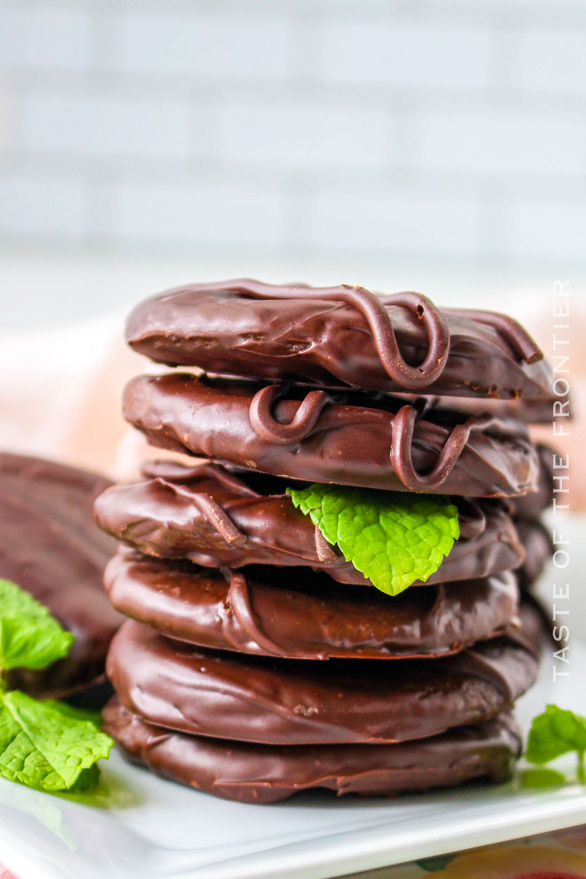 homemade Thin Mint Cookies