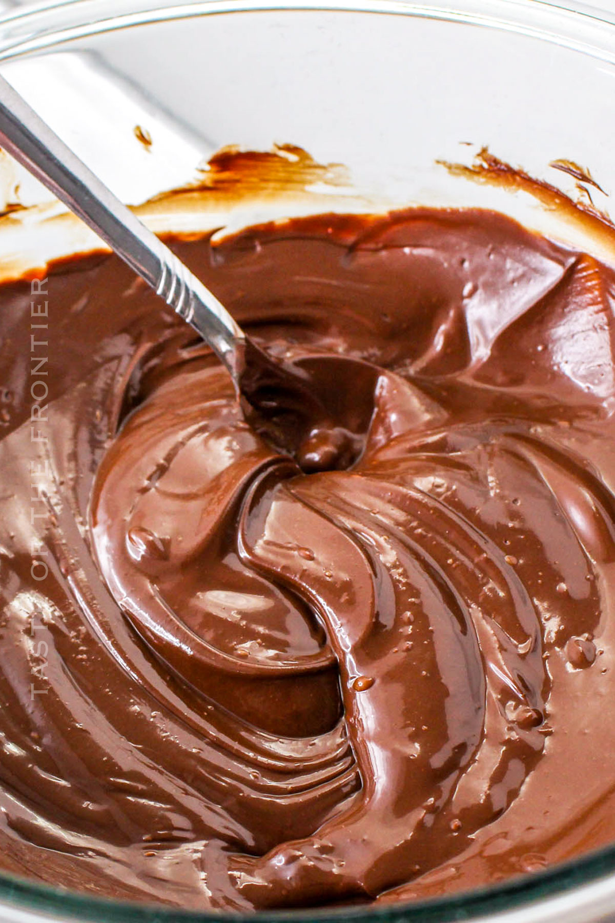 melted chocolate