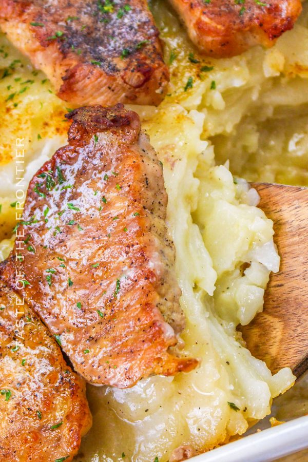 Pork Chops with Scalloped Potatoes