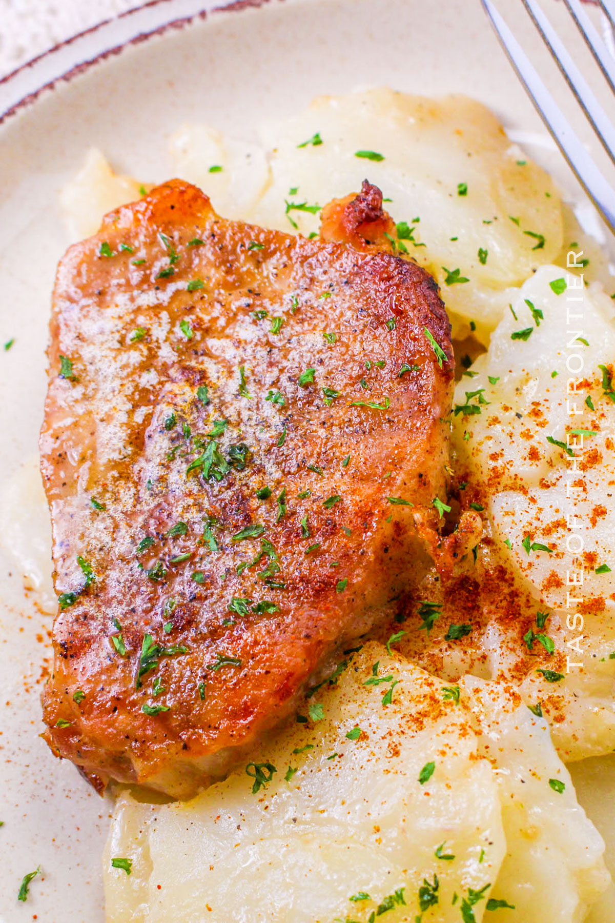 easy pork chop dinner