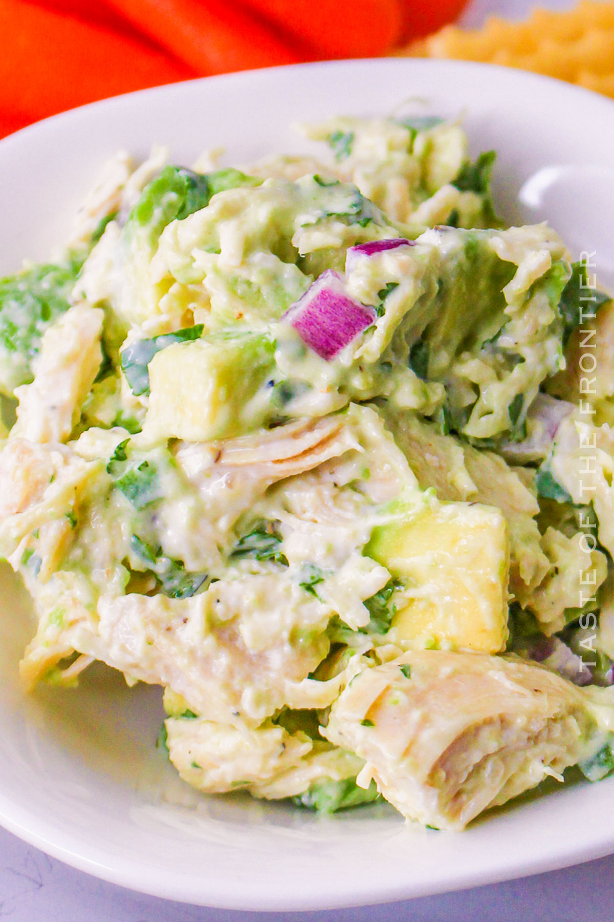 avocado salad with chicken