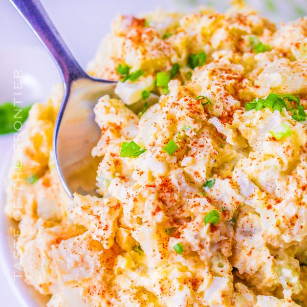 Deviled Egg Potato Salad Taste of the Frontier