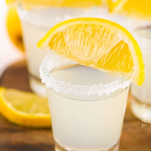 Lemon Drop Shots Taste of the Frontier