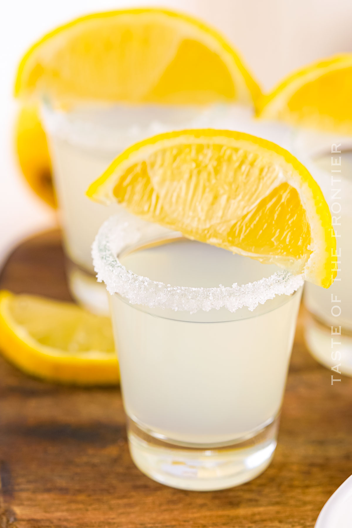 Lemon Drop Shots - Southern Kissed