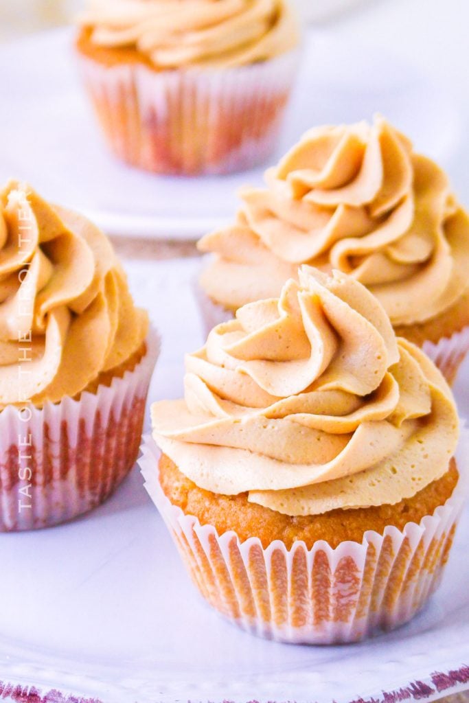 homemade Peanut Butter Cupcake recipe