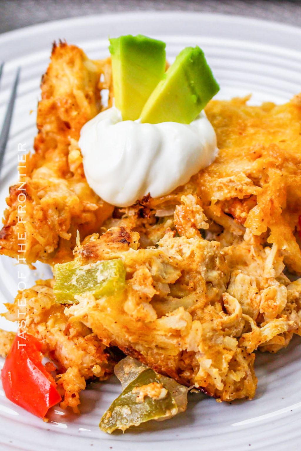 Chicken Fajita Casserole Taste of the Frontier