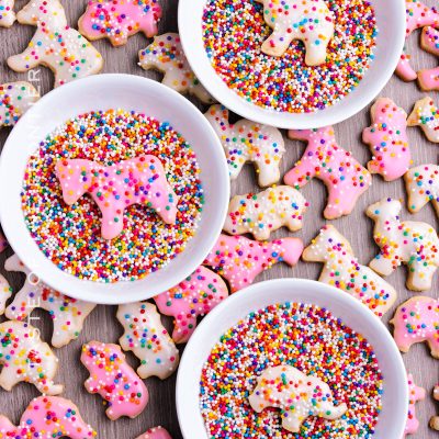 Copycat Frosted Animal Cookies