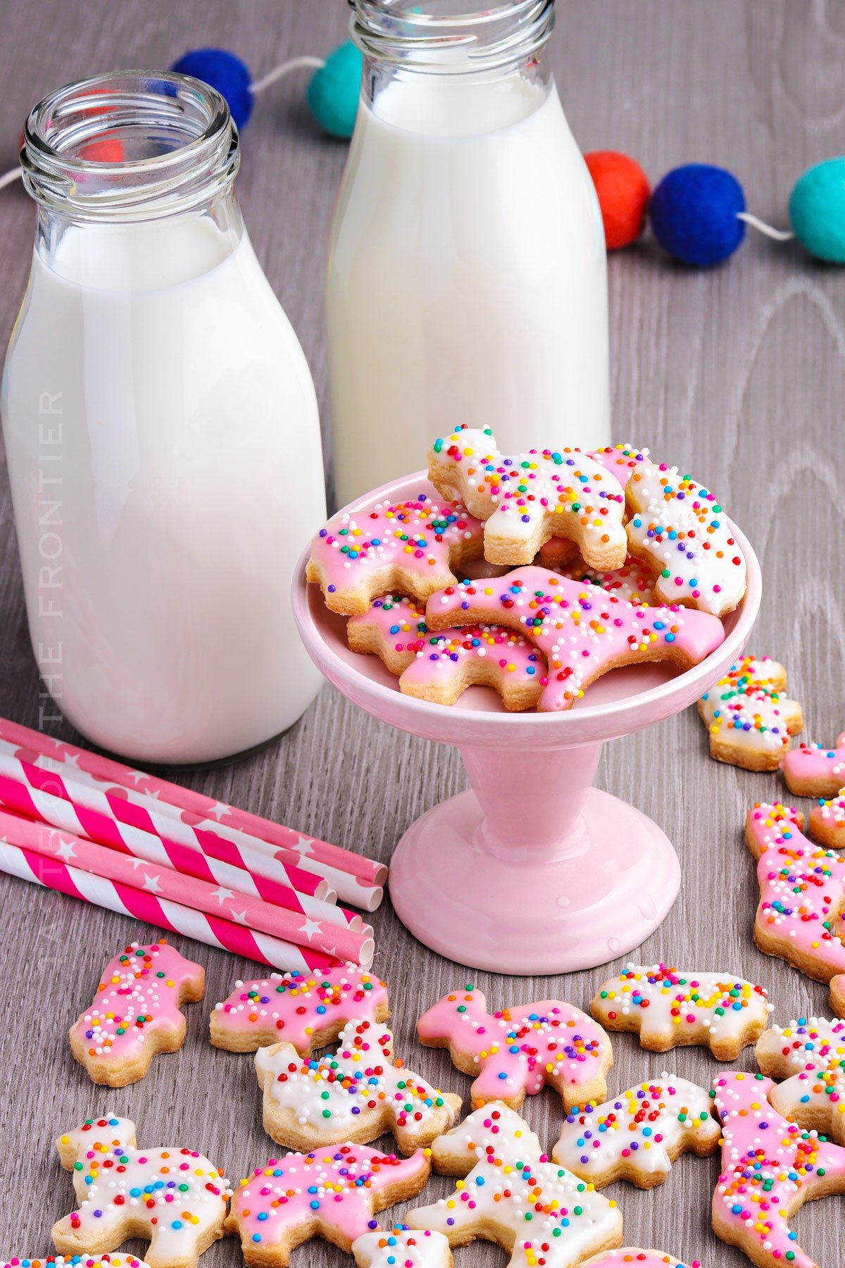 Frosted Animal Cookies