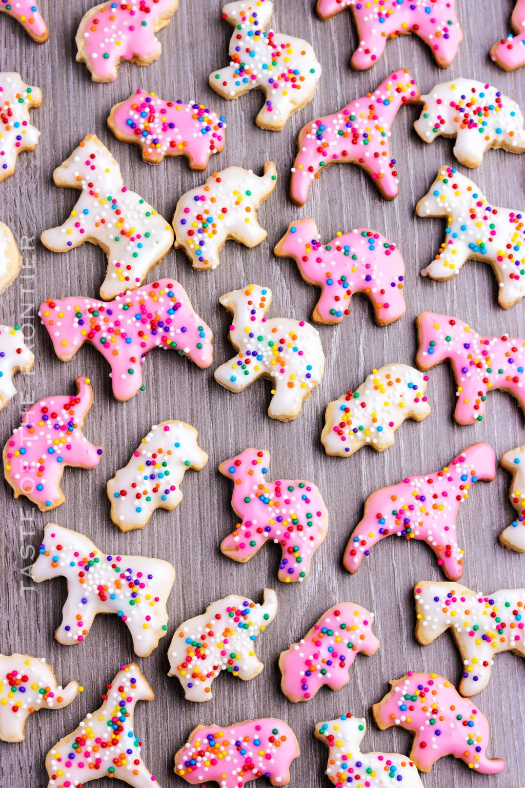 Frosted Animal Cookies Taste of the Frontier