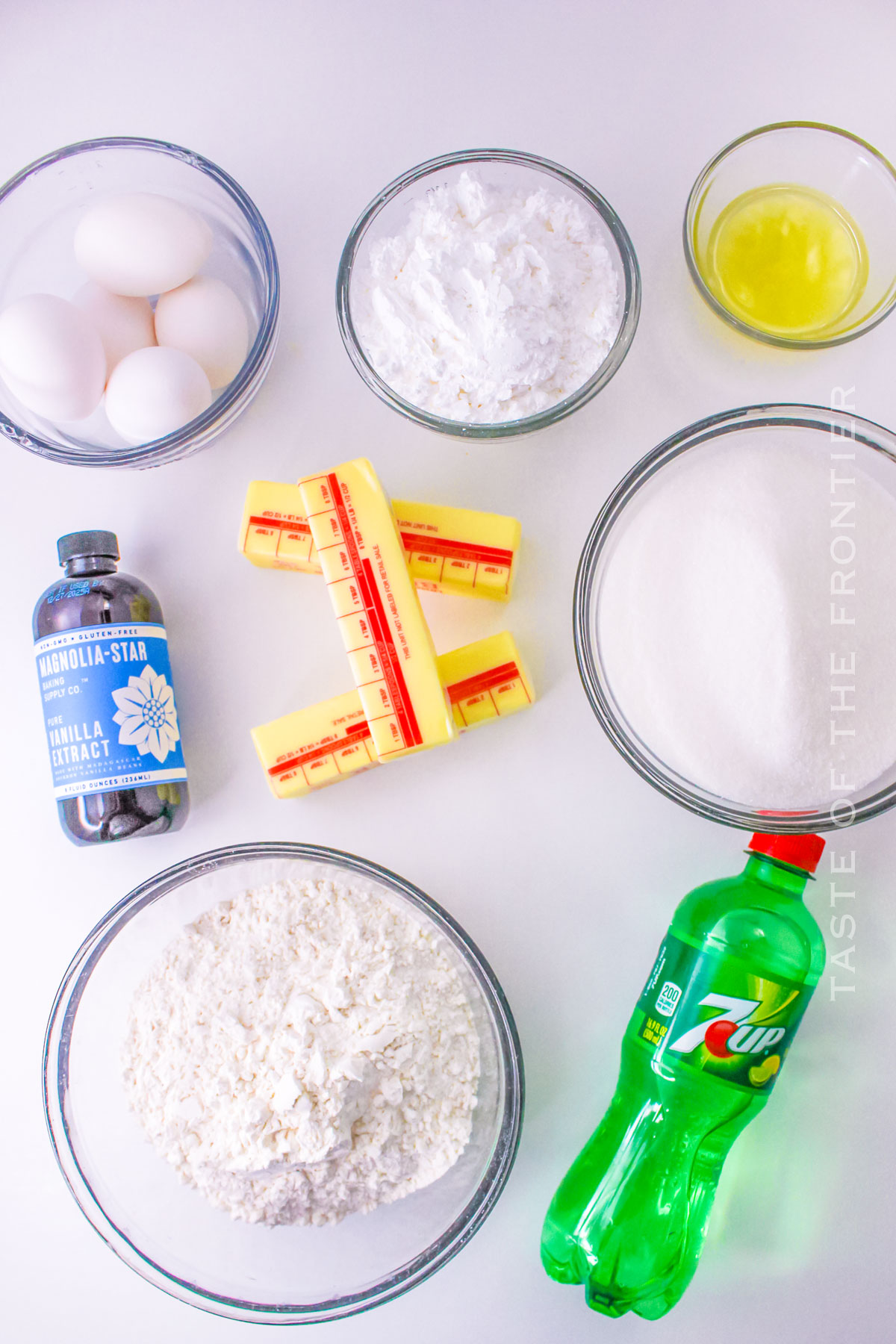 7-Up Pound Cake Ingredients