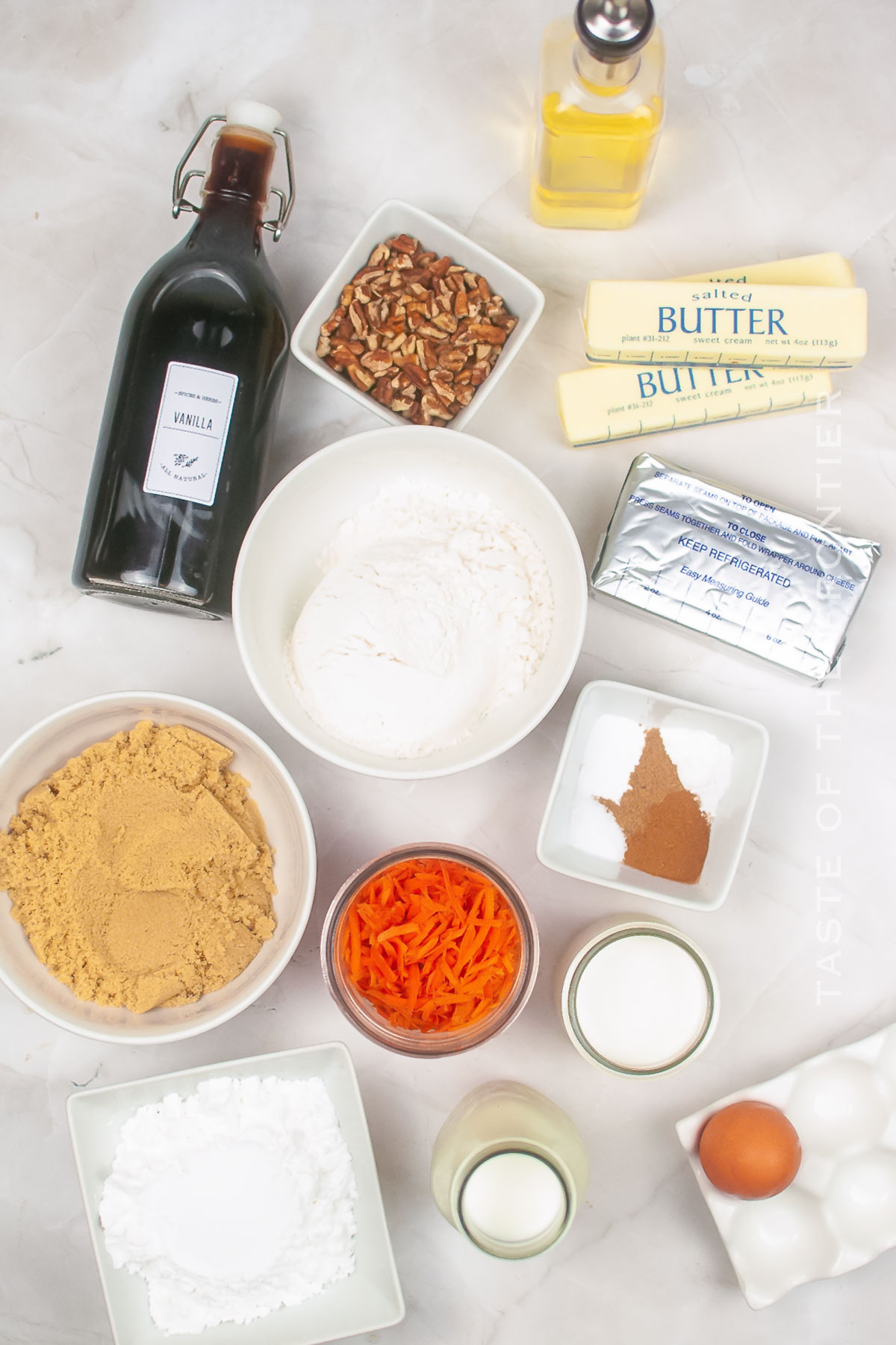 carrot cake ingredients