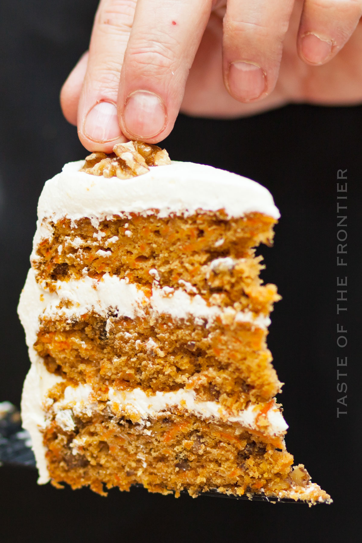 slice of Carrot Cake