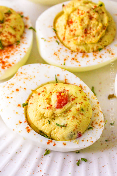 Easy Deviled Eggs Recipe - Yummi Haus