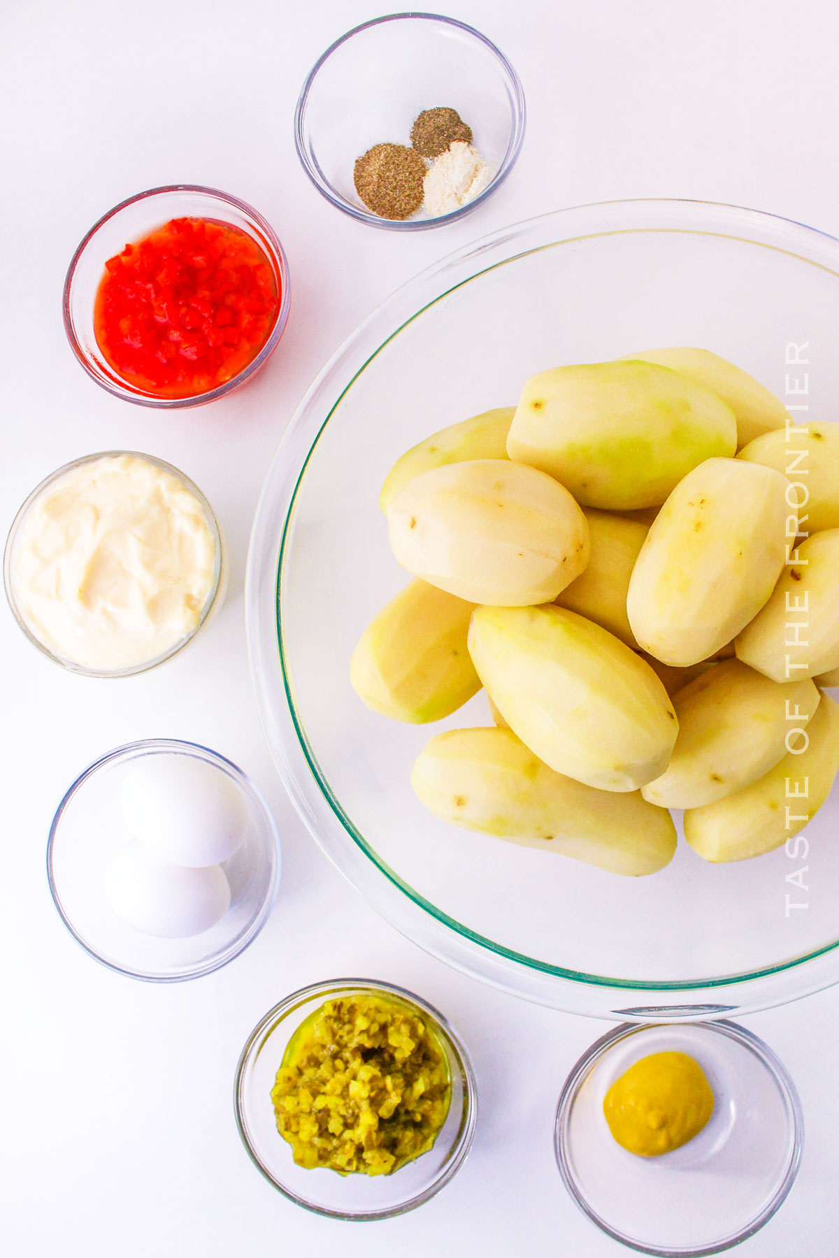 Southern Potato Salad Ingredients