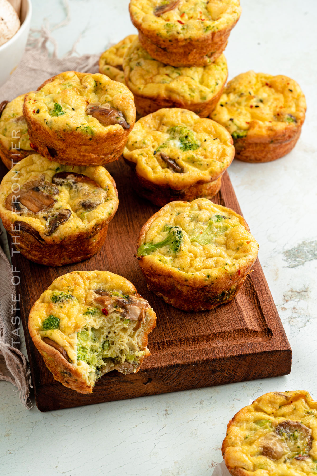 Keto Broccoli Muffins