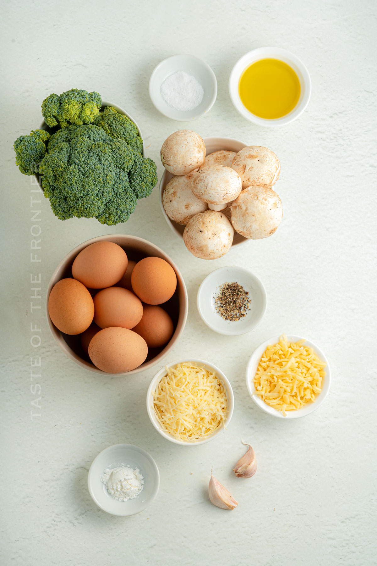 Keto Egg Muffins ingredients