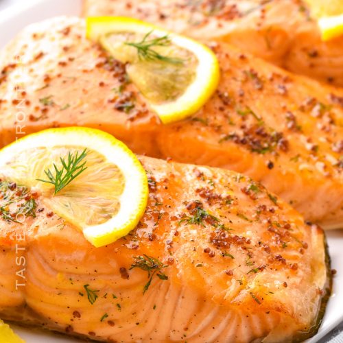 Maple Glazed Salmon Taste of the Frontier