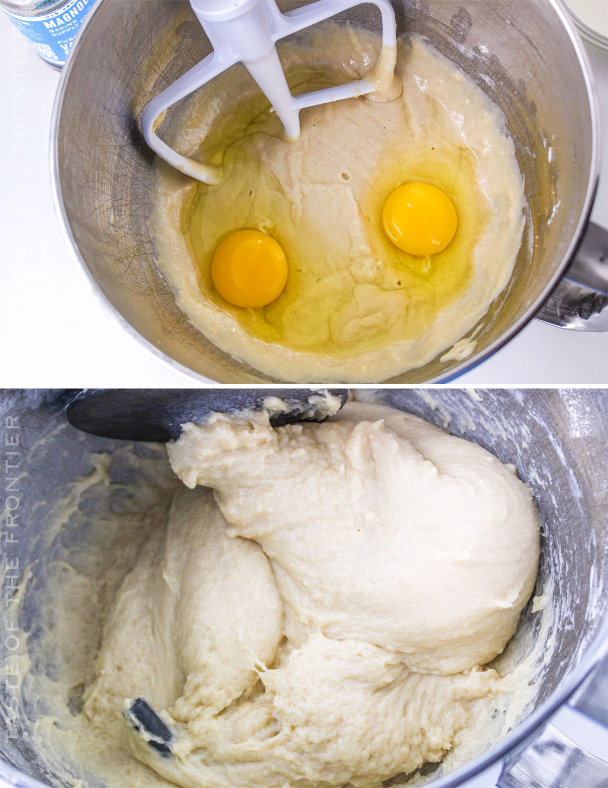 bread dough to make rolls