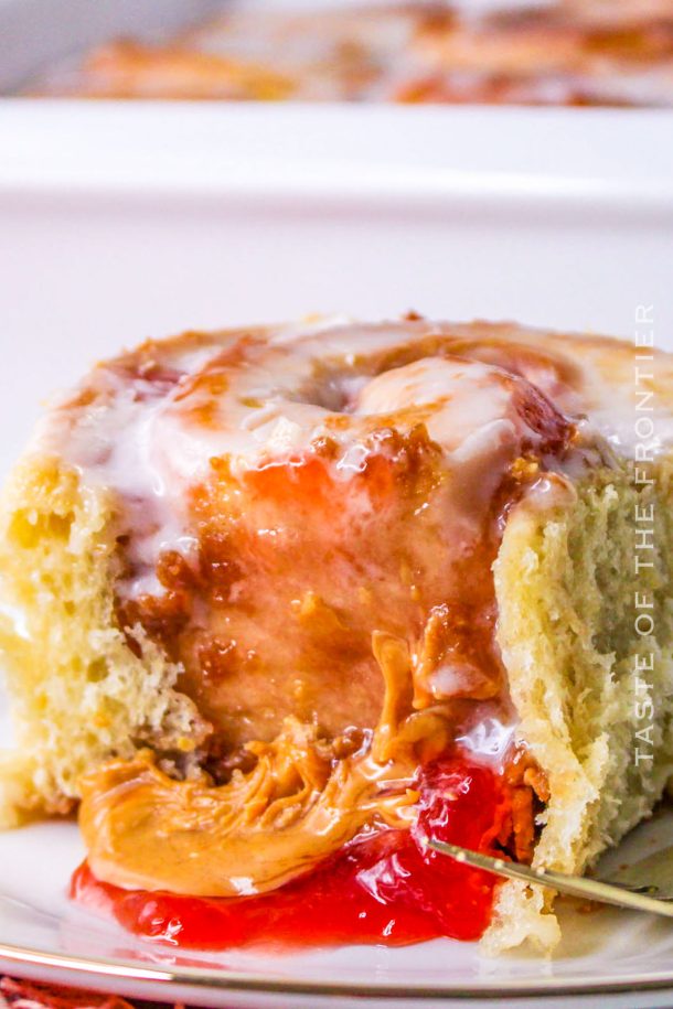 Peanut Butter Cinnamon Rolls Taste of the Frontier