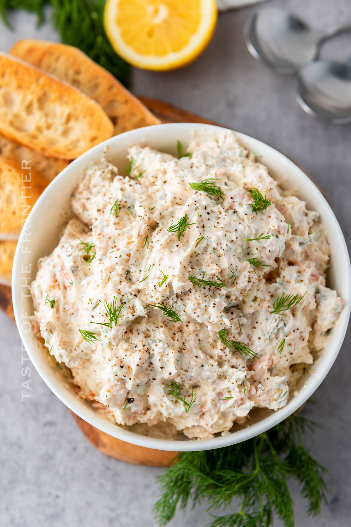 The Best Smoked Salmon Dip