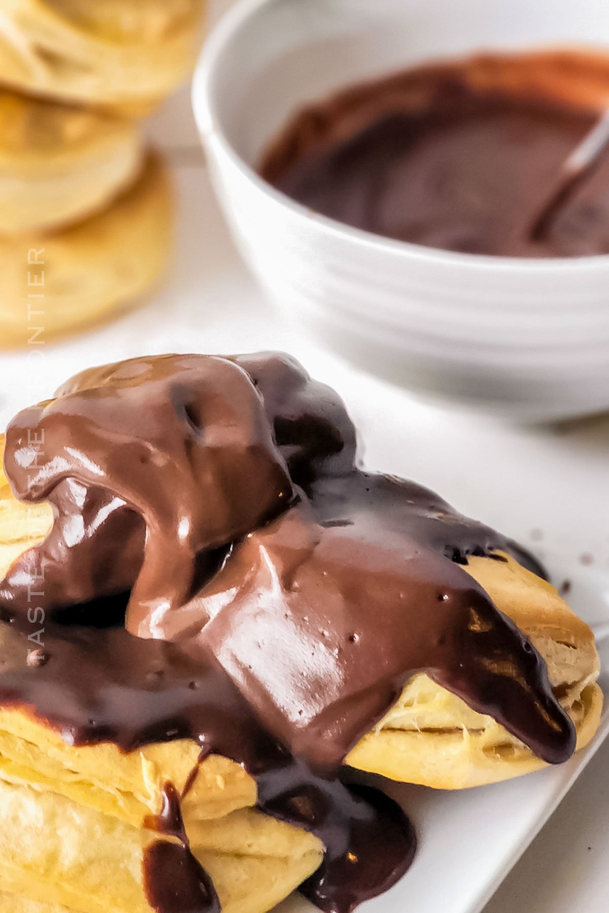 Southern Chocolate Gravy on biscuits