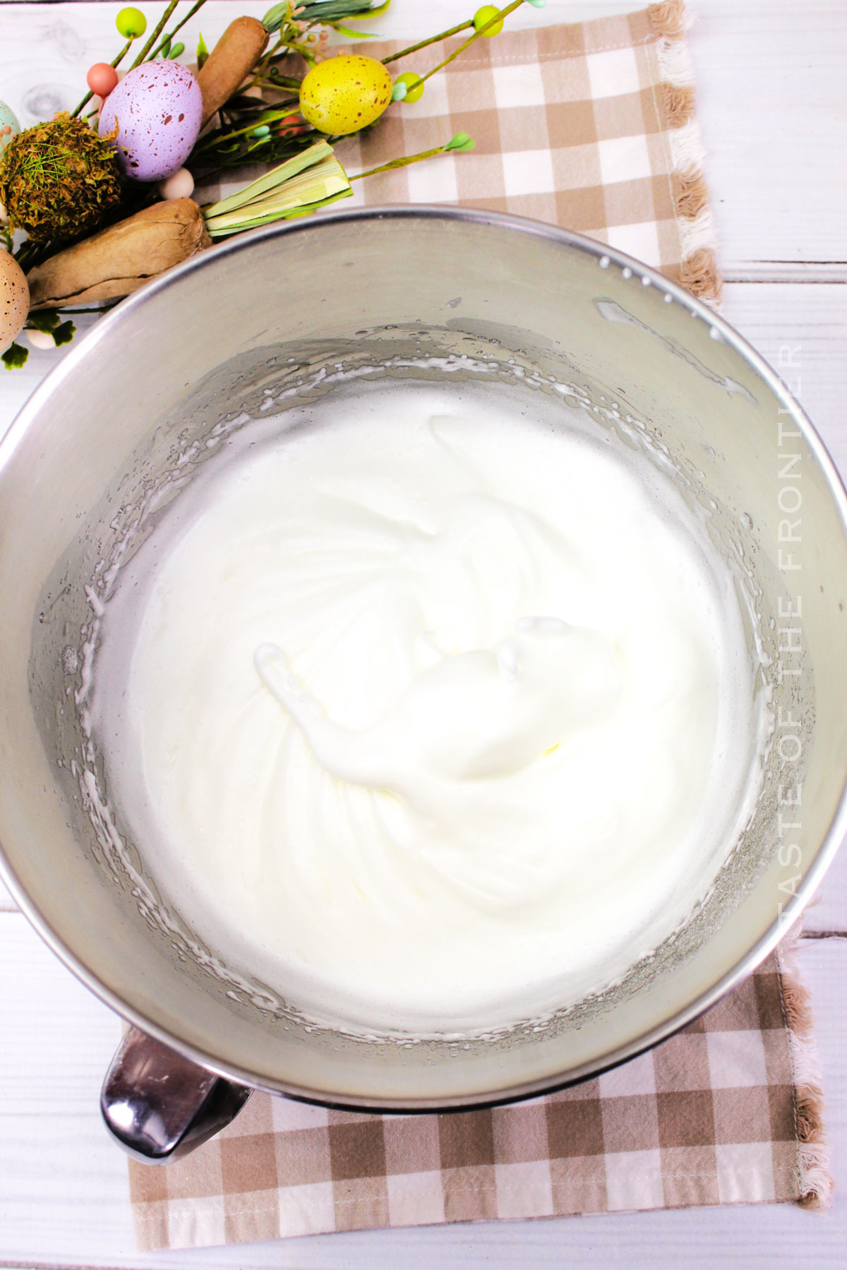 whipped egg whites