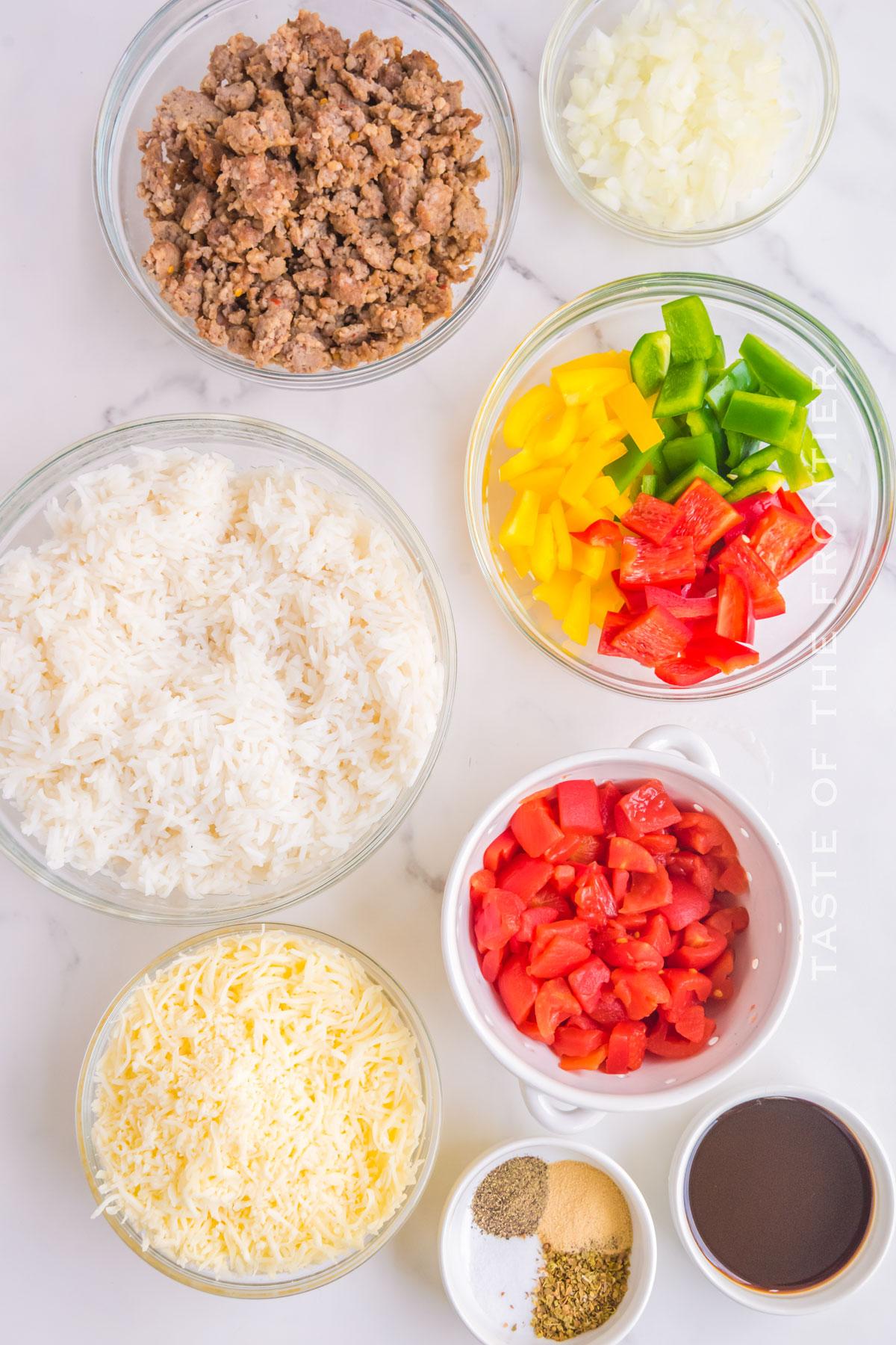 Stuffed Pepper Casserole ingredients