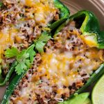 Stuffed Poblano Peppers