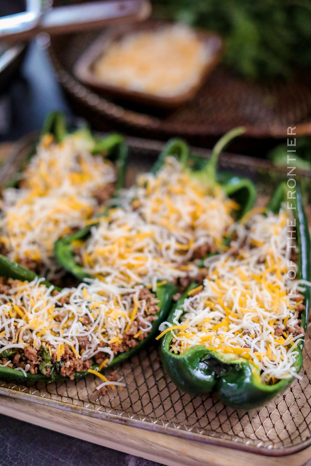 how to make Stuffed Poblano Peppers