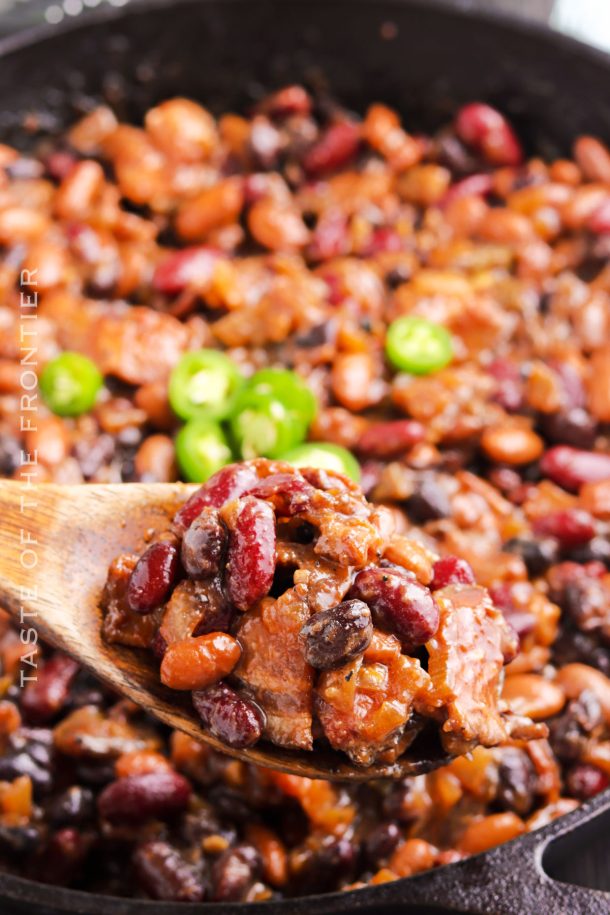 Smoked Baked Beans Taste of the Frontier