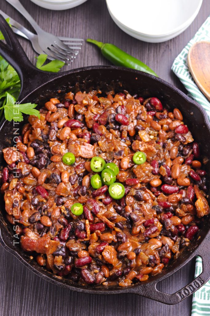 Smoked Baked Beans Taste of the Frontier