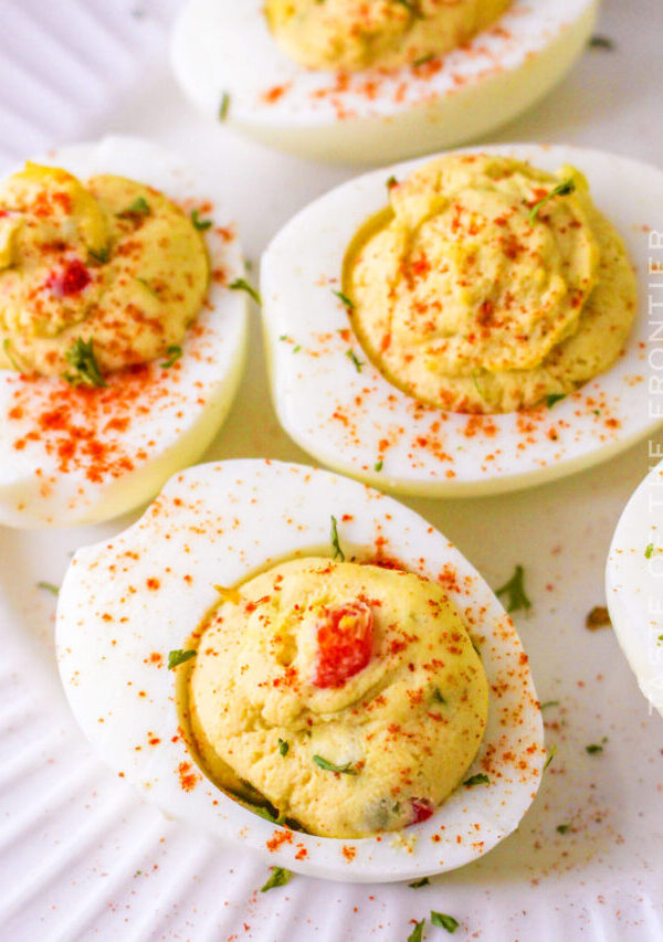 Easter Deviled Eggs