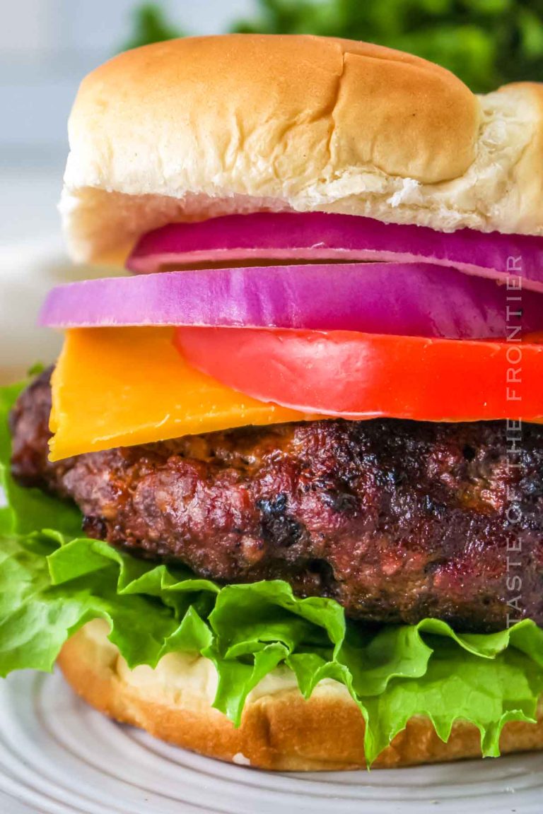 Best BBQ Burger Recipe Taste of the Frontier