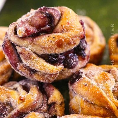 Blueberry Cruffins