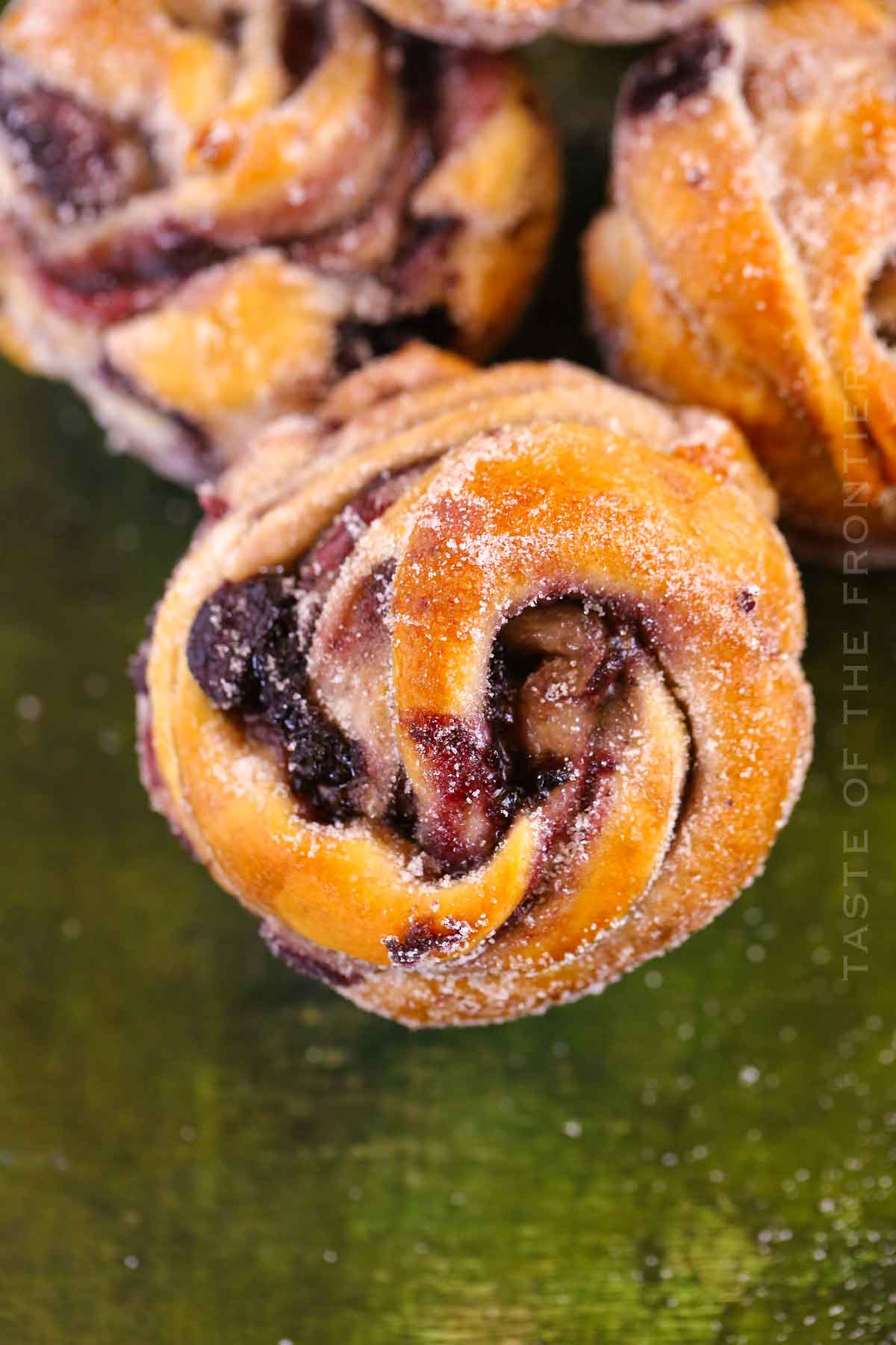 recipe Blueberry Cruffins