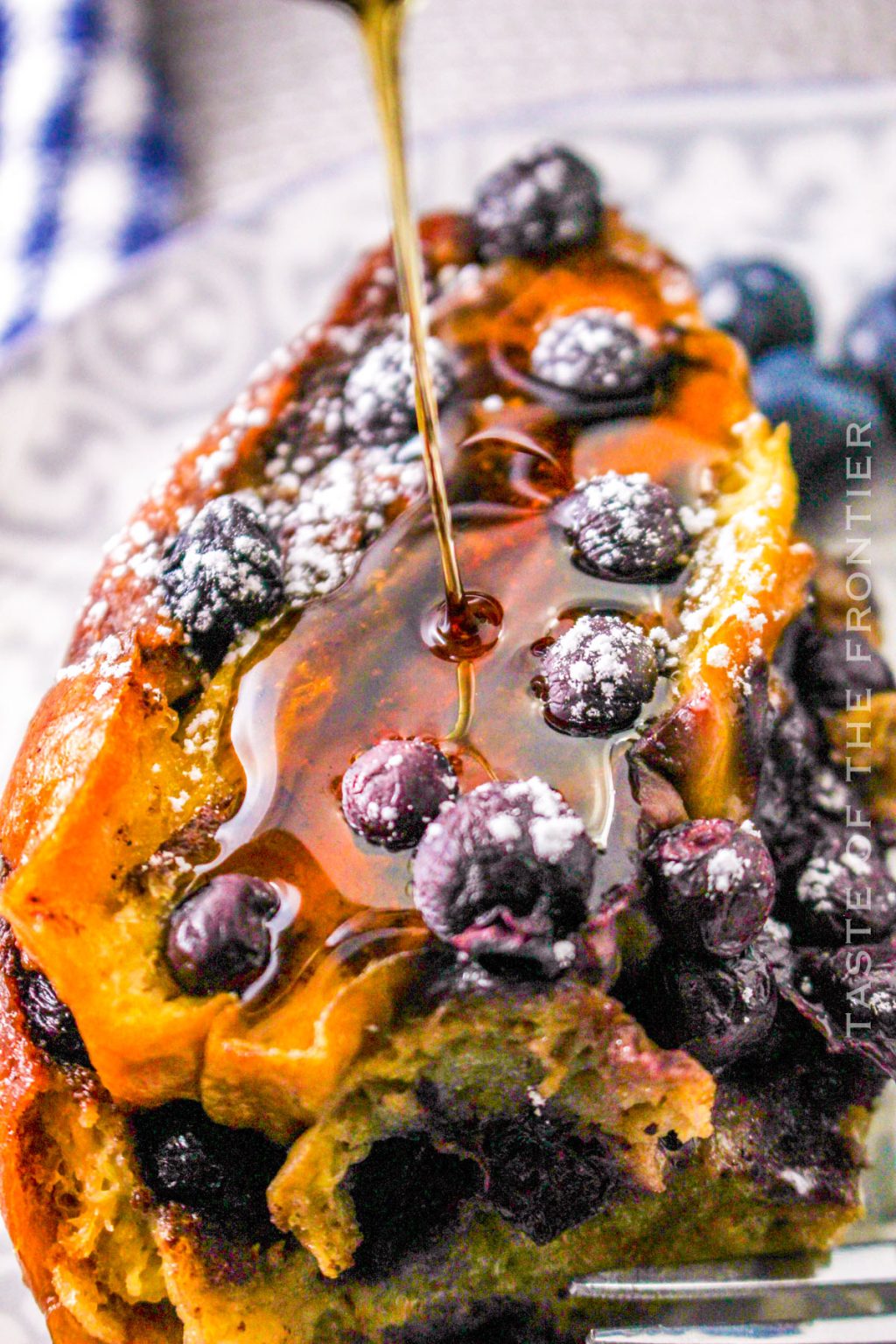Blueberry French Toast Recipe Overnight in the Slow Cooker Taste of