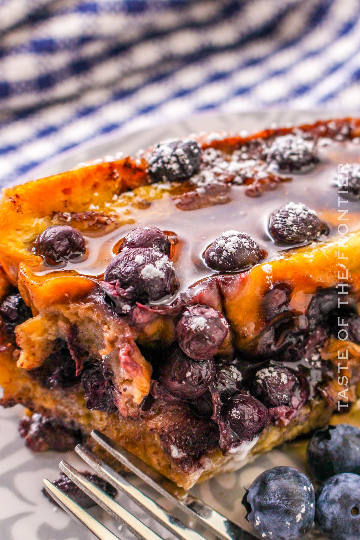 Blueberry French Toast Casserole