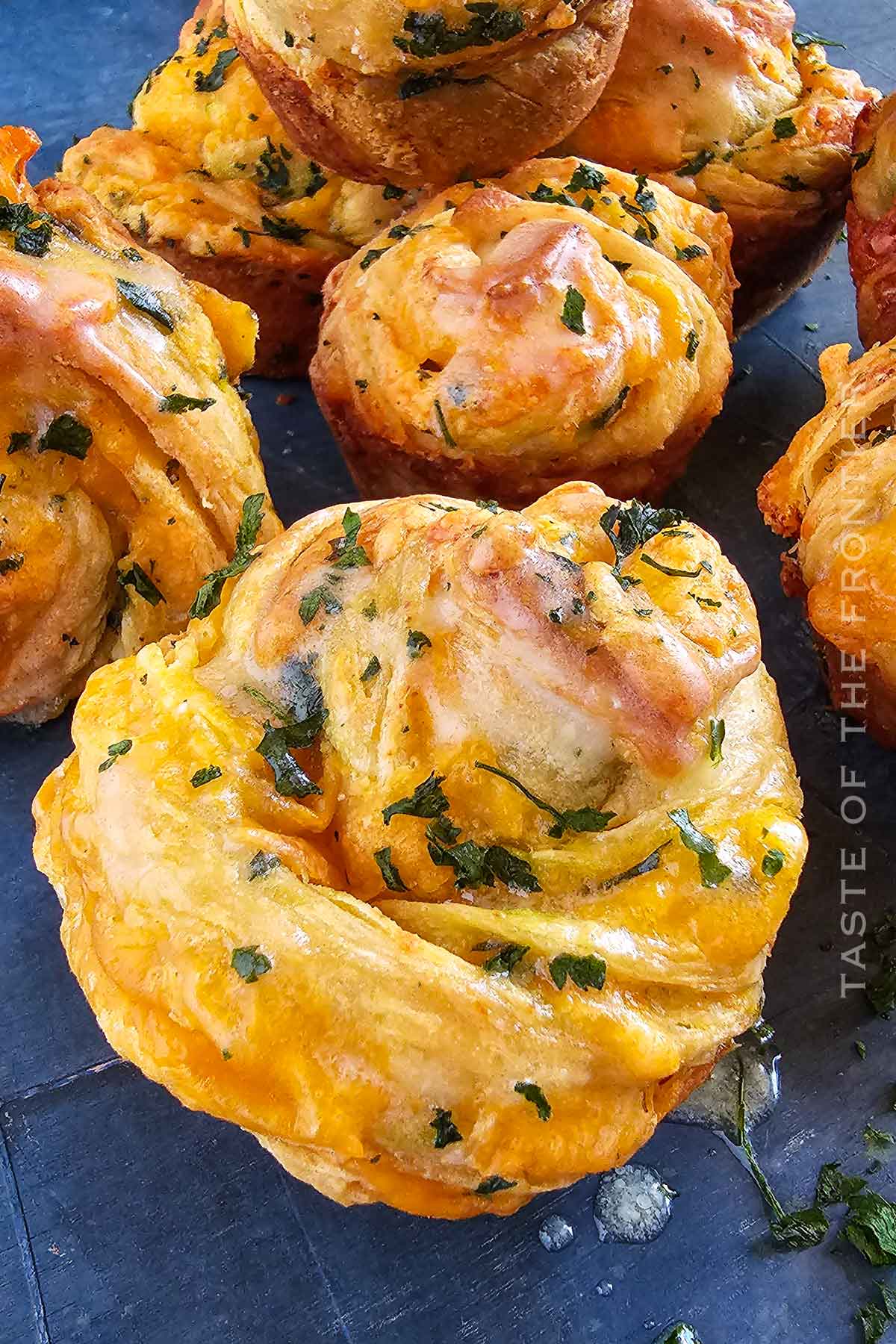 Recipe for Cheddar Ranch Cruffins